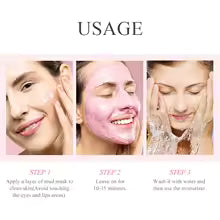 LAIKOU 5-Piece Mud Clay Mask Set - Multi-Variety Facial Treatment
