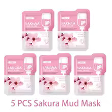 LAIKOU 5-Piece Mud Clay Mask Set - Multi-Variety Facial Treatment