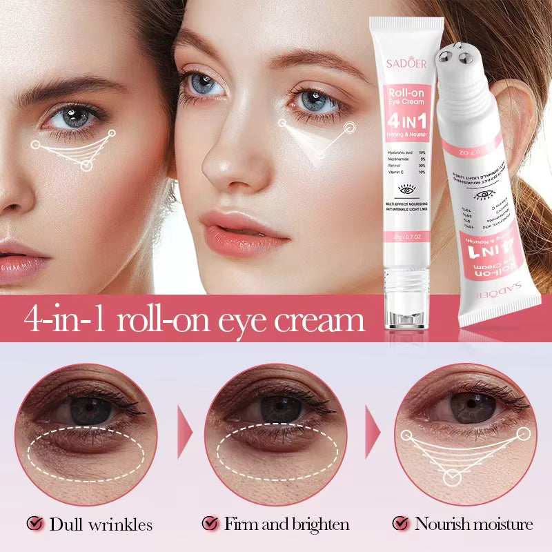 Retinol Eye Cream - Instant Dark Circle & Puffiness Remover