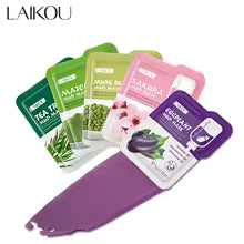 LAIKOU 5-Piece Mud Clay Mask Set - Multi-Variety Facial Treatment