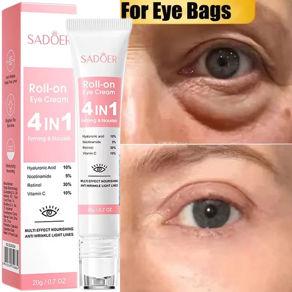 Retinol Eye Cream - Instant Dark Circle & Puffiness Remover